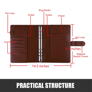 Brown A5 Binder