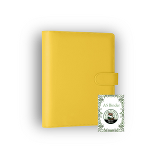 Yellow A5 Binder