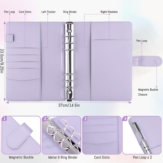Pastel Purple Binder