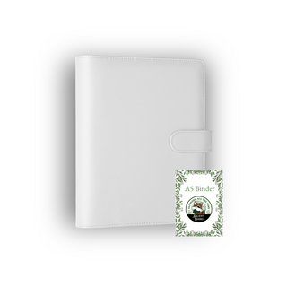 White A5 Binder