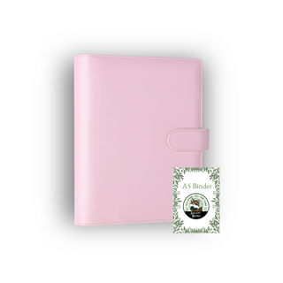 Pink A5 Binder
