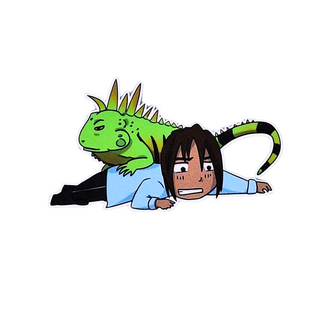 Triple Strike: Eric and Alan Sticker