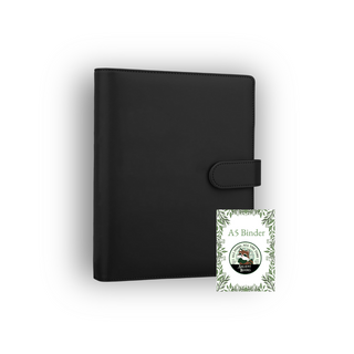 Black A5 Binder