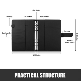 Black A5 Binder