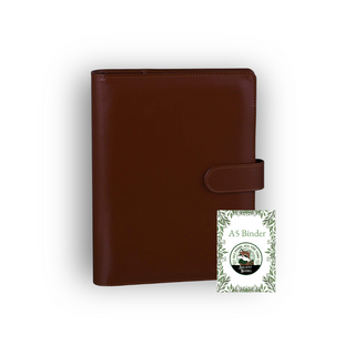 Brown A5 Binder