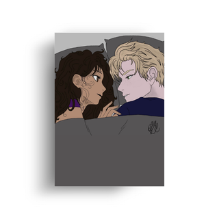 A Twist of Fate Frankie and Cayson Art Print Shai Lenore - Salient Books