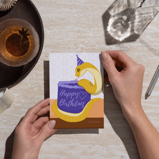 Aspen - Happy Birthday - Art Print