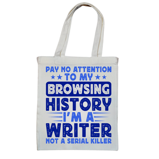 Browsing History Tote Bag Salient Books - Salient Books