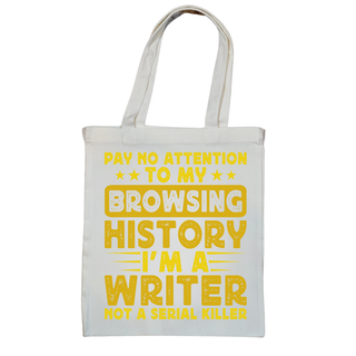 Browsing History Tote Bag Salient Books - Salient Books