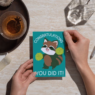 A2 Furfur Congratulations Card