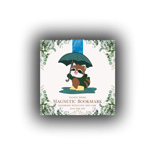 Furfur In the Rain Magnetic Bookmark