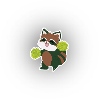Furfur Cheering Waterproof Sticker
