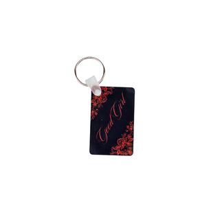 Good Girl Metal Keychain