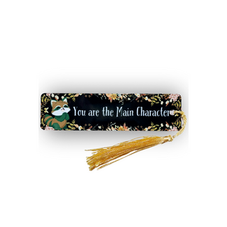 Main Character Metal Bookmark Salient Books - Salient Books