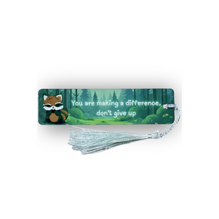 You Are Making a Difference Metal Bookmark Salient Books - Salient Books