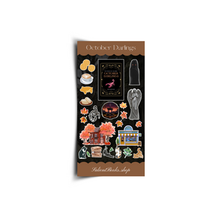 October Darlings Sticker Sheet Wendolyn Baird - Salient Books