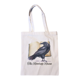 The Reading Raven Tote Bag