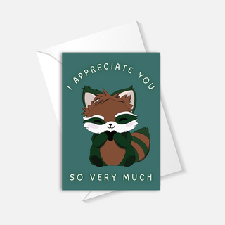 A2 Furfur I Appreciate You Card