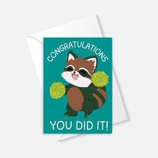 A2 Furfur Congratulations Card