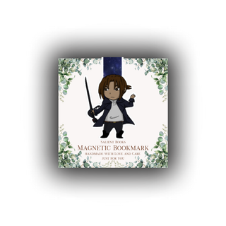 Triple Strike Alan Fighting Magnetic Bookmark