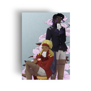 The Triple Strike Series Couple Art Print