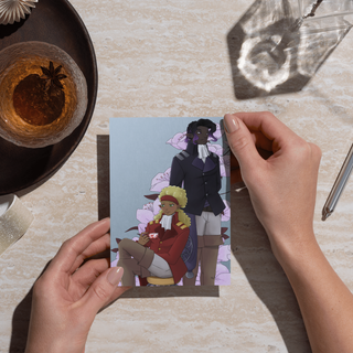 The Triple Strike Series Couple Art Print