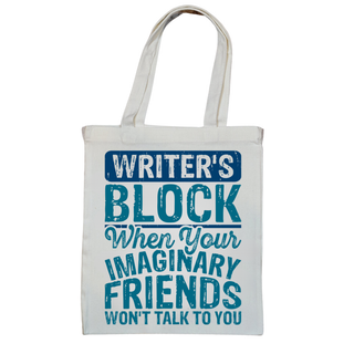 Writer's Block Tote Bag Salient Books - Salient Books