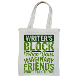 Writer's Block Tote Bag Salient Books - Salient Books