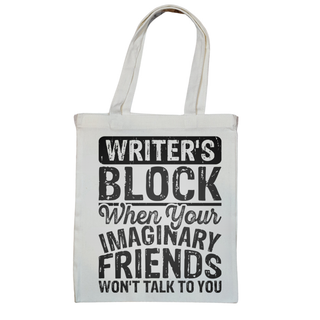 Writer's Block Tote Bag Salient Books - Salient Books