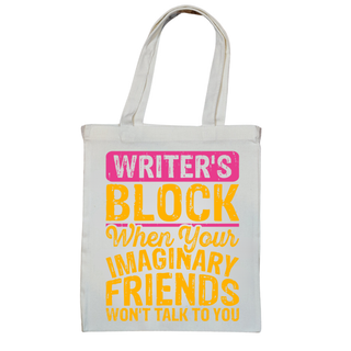 Writer's Block Tote Bag Salient Books - Salient Books