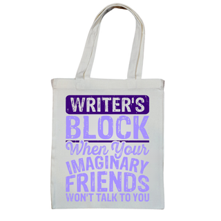 Writer's Block Tote Bag Salient Books - Salient Books