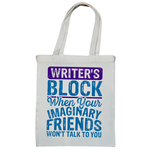 Writer's Block Tote Bag Salient Books - Salient Books