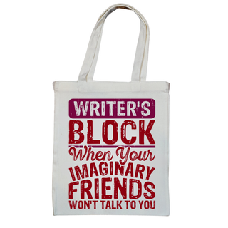 Writer's Block Tote Bag Salient Books - Salient Books