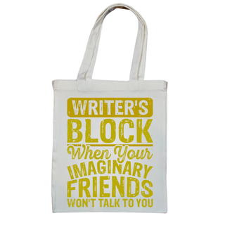 Writer's Block Tote Bag Salient Books - Salient Books