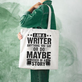 Anything You Say May Be Used Tote Bag Salient Books - Salient Books