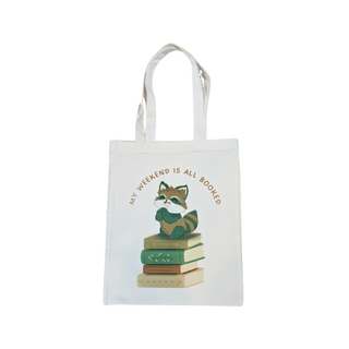 Weekend is Booked Tote Bag Salient Books - Salient Books