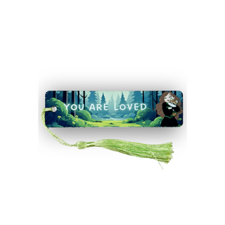 You Are Loved Metal Bookmark Salient Books - Salient Books