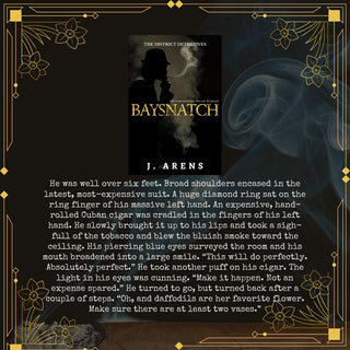 Baysnatch - Signed First Edition J. Arens - Salient Books