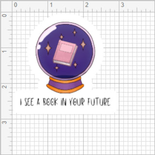 Books in Your Future Sticker Salient Books - Salient Books