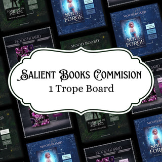 Commission - 1 Trope Board Graphic Salient Books - Salient Books