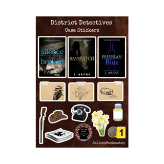 District Detectives Sticker Sheet J. Arens - Salient Books