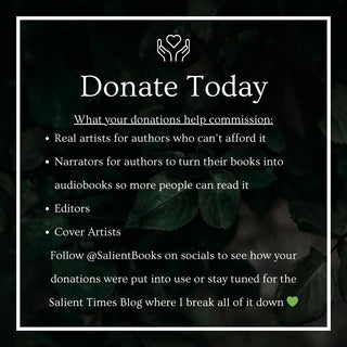Donation for Indie Authors Salient Books - Salient Books