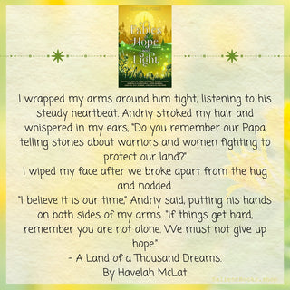 Fables of Hope and Light Havelah Mclat - Salient Books