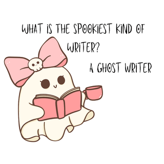 Ghost Writer Sticker Salient Books - Salient Books