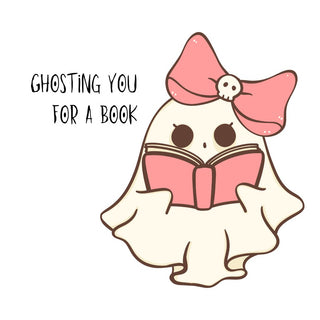 Ghosting You Sticker Salient Books - Salient Books