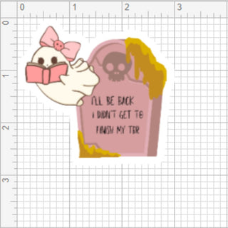 I'll Be Back Sticker Salient Books - Salient Books