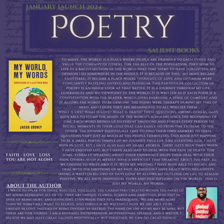 My World, My Words: Confessions of a Cluttered Mind Jacob Grovey - Salient Books