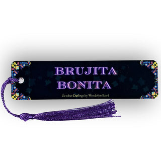 October Darlings Brujita Bonita Metal Bookmark Wendolyn Baird - Salient Books