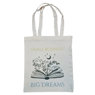 Small Business Big Dreams Tote Bag Salient Books - Salient Books