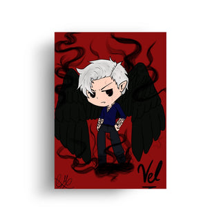 Soul Forge Chibi Vel Art Print Georgia May - Salient Books